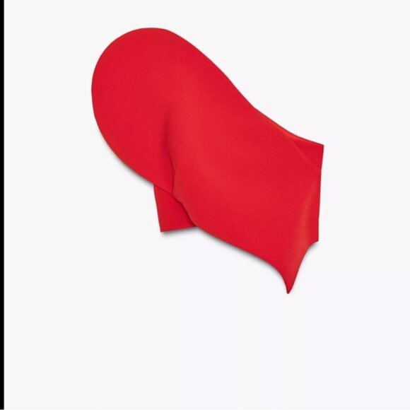 ZARA ASYMMETRIC SWEETHEART TOP - Picture 3 of 4